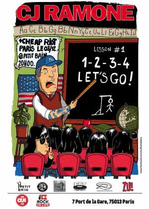 CJ Ramone Paris 2015